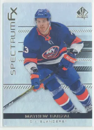 2019-20 SP AUTHENTIC - MATHEW BARZAL #S-33 SPECTRUM FX (UNCLAIMED)