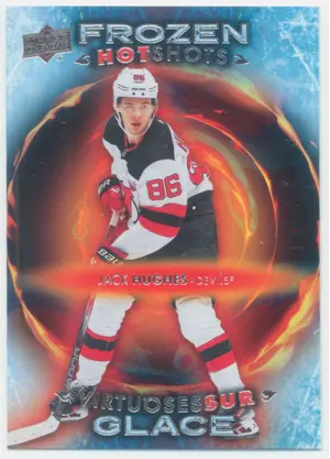 2024-25 TIM HORTONS - JACK HUGHES #FH-2 FROZEN HOTSHOTS