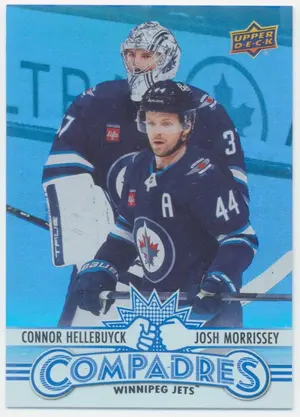2025-26 UPPER DECK - CONNOR HELLEBUYCK/JOSH MORRISSEY #CM-12 COMPADRES