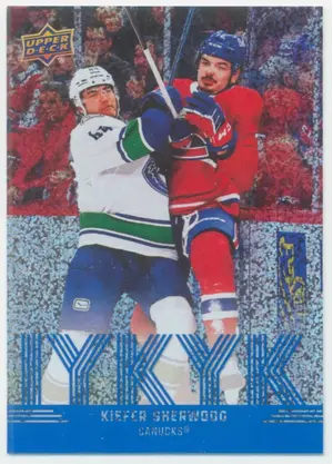 2025-26 UPPER DECK - KIEFER SHERWOOD #IYKYK-12 IYKYK SPECKLE