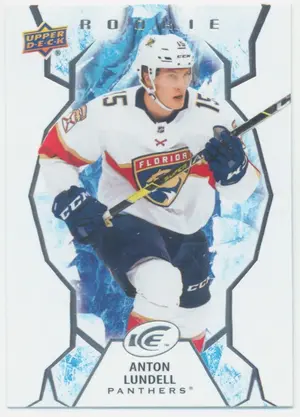 2021-22 UPPER DECK ICE - ANTON LUNDELL #101 ROOKIE