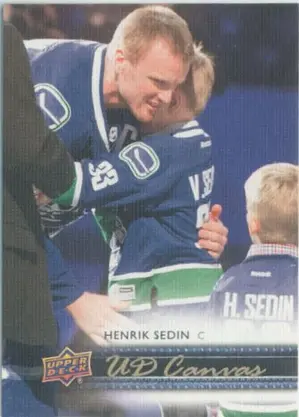2014-15 UPPER DECK - HENRIK SEDIN #C83 UD CANVAS