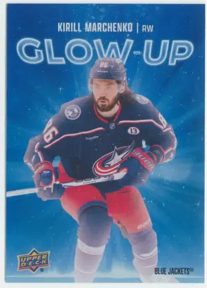 2025-26 UPPER DECK - KIRILL MARCHENKO #GU-14 GLOW-UP