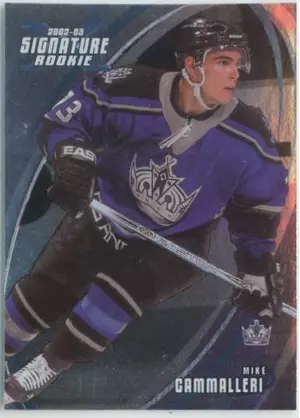 2002-03 SIGNATURE SERIES - MIKE CAMMALLERI #197 ROOKIE