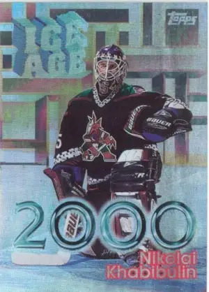 1998-99 TOPPS - NIKOLAI KHABIBULIN #I15 ICE AGE 2000
