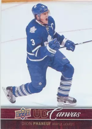 2012-13 UPPER DECK - DION PHANEUF #C78 UD CANVAS