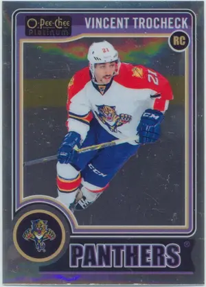 2014-15 O-PEE-CHEE PLATINUM - VINCENT TROCHECK #155 ROOKIE