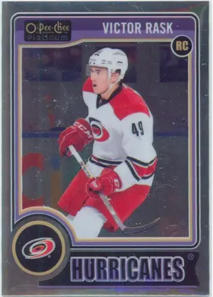 2014-15 O-PEE-CHEE PLATINUM - VICTOR RASK #190 ROOKIE