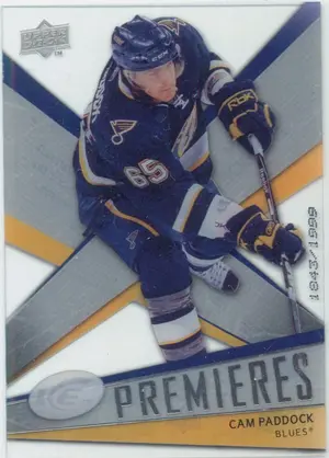 2008-09 ICE - CAM PADDOCK #113 PREMIERES ROOKIE 1843/1999