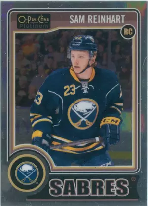 2014-15 O-PEE-CHEE PLATINUM - SAM REINHART #198 ROOKIE