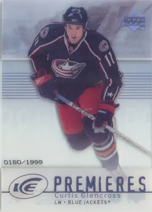 2007-08 ICE - CURTIS GLENCROSS #129 ICE PREMIERES 180/1999