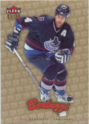 2006-07 FLEER ULTRA - TODD BERTUZZI #83 GOLD MEDALLION