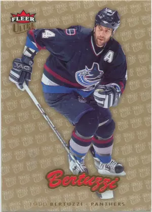 2006-07 FLEER ULTRA - TODD BERTUZZI #83 GOLD MEDALLION