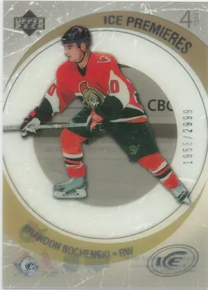 2005-06 ICE - BRANDON BOCHENSKI #175 ICE PREMIERES 1958/2999