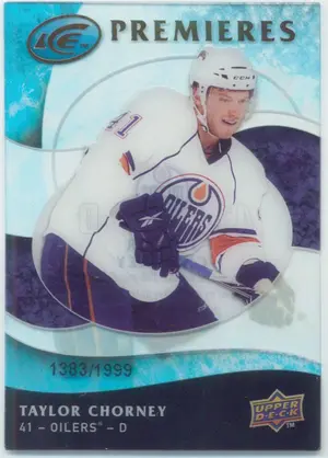2009-10 ICE - TAYLOR CHORNEY #117 ICE PREMIERES 1383/1999