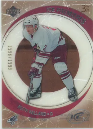 2005-06 ICE - KEITH BALLARD #140 ICE PREMIERES 1596/1999