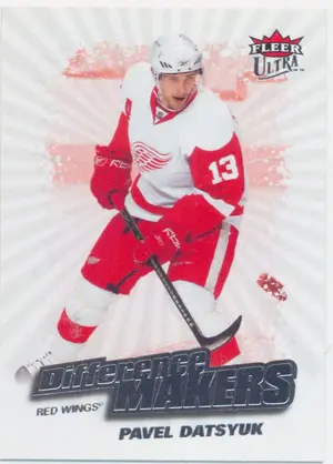 2008-09 FLEER ULTRA - PAVEL DATSYUK #DM14 DIFFERENCE MAKERS