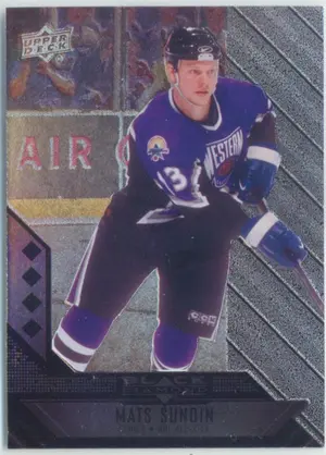 2014-15 BLACK DIAMOND - MATS SUNDIN #205 QUAD DIAMOND