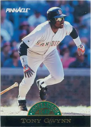 1993 Pinnacle - Tony Gwynn #20 Cooperstown Card Box Set