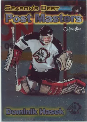 1999-00 O-PEE-CHEE - DOMINIK HASEK #PM1 POST MASTERS