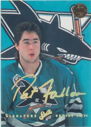 1993-94 LEAF - PAT FALLOON #2 STUDIO SIGNATURE
