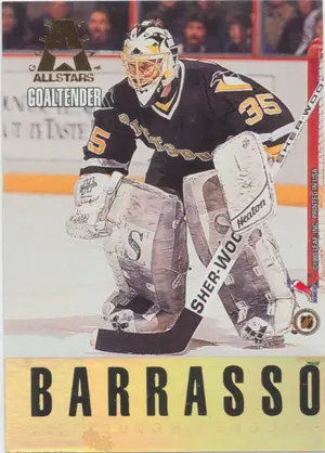 1993-94 LEAF - TOM BARRASSO/PATRICK ROY #5 GOLD ALL-STARS
