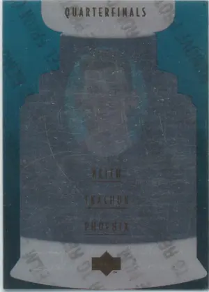 1996-97 UPPER DECK - KEITH TKACHUK #LS17 LORD STANLEY'S HEROES QUARTER FINALS /5000
