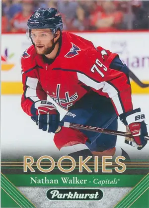 2017-18 PARKHURST - NATHAN WALKER #284 ROOKIE