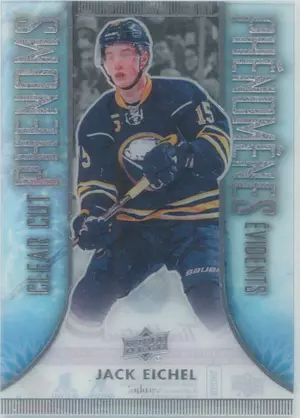 2016-17 TIM HORTONS - JACK EICHEL #CC-2 CLEAR CUT PHENOMS