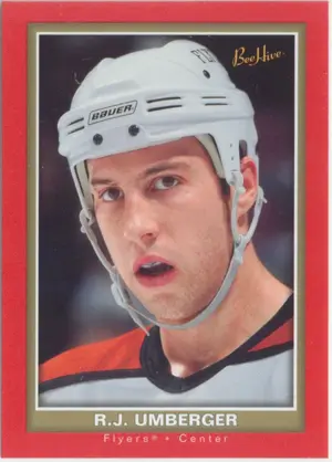 2005-06 BEE HIVE - R.J. UMBERGER #134 RED
