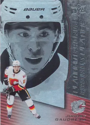 2017-18 TIM HORTONS - JOHNNY GAUDREAU #PP-3 PLATINUM PROFILES