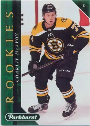 2017-18 UPPER DECK - CHARLIE McAVOY #PR-4 PARKHURST ROOKIES