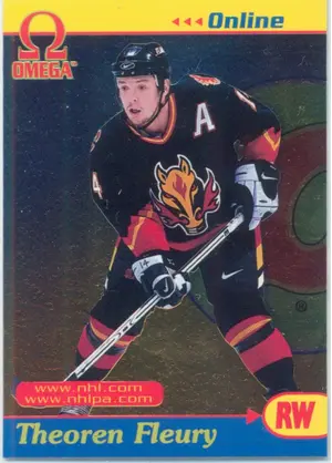 1998-99 OMEGA - THEOREN FLEURY #5 ONLINE