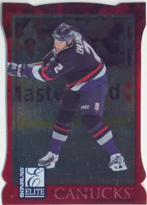 1997-98 DONRUSS ELITE - MATTIAS OHLUND #98 ASPIRATIONS /750