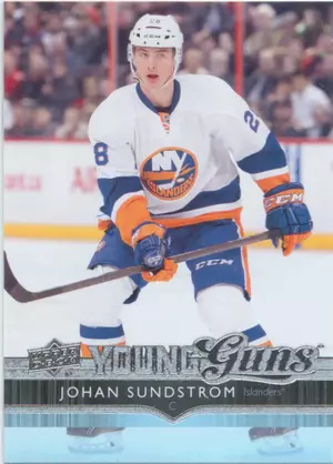 2014-15 UPPER DECK - JOHAN SUNDSTROM #235 YOUNG GUNS