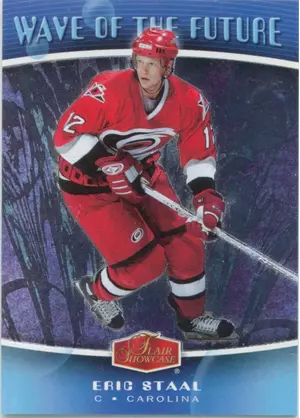 2006-07 FLAIR SHOWCASE - ERIC STAAL #WF8 WAVE OF THE FUTURE