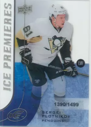 2015-16 ICE - SERGEI PLOTNIKOV #157 PREMIERES 1390/1499