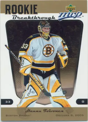 2005-06 MVP - HANNU TOIVONEN #RB12 ROOKIE BREAKTHROUGH