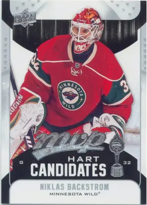 2009-10 MVP - NIKLAS BACKSTROM #HC24 HART CANDIDATE