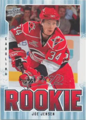 2008-09 MVP - JOE JENSEN #334 ROOKIE