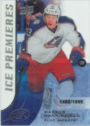 2015-16 ICE - MARKUS HANNIKAINEN #117 PREMIERES 1480/1999