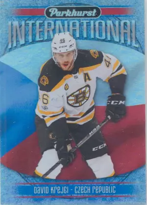 2017-18 PARKHURST - DAVID KREJCI #PI-17 PARKHURST INTERNATIONAL