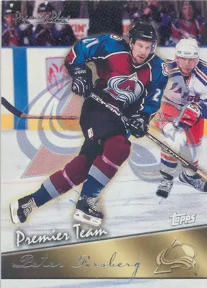 1999-00 PREMIER PLUS - PETER FORSBERG #PT6 PREMIER TEAM