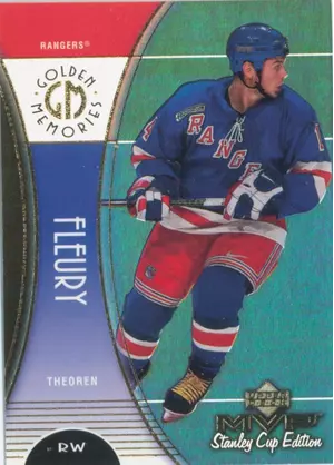 1999-00 MVP STANLEY CUP EDITION - THEOREN FLEURY #GM7 GOLDEN MEMORIES