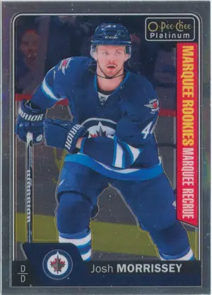2016-17 O-PEE-CHEE PLATINUM - JOSH MORRISSEY #172 MARQUEE ROOKIE