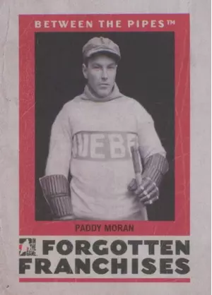 2006-07 BETWEEN THE PIPES - PADDY MORAN #FF-10 FORGOTTEN FRANCHISES
