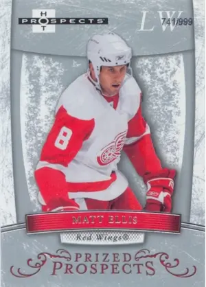 2007-08 HOT PROSPECTS - MATT ELLIS #190 PRIZED PROSPECTS 741/999