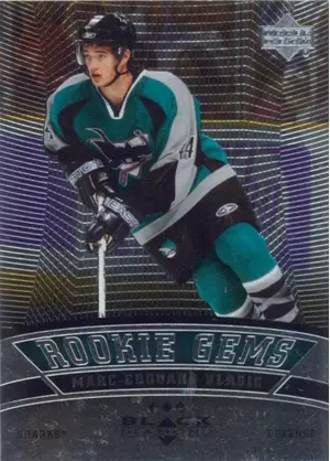 2006-07 BLACK DIAMOND - MARC-EDOUARD VLASTIC #158 ROOKIE GEMS TRIPLE DIAMOND