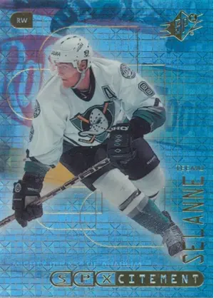 1999-00 SPX - TEEMU SELANNE #X20 XCITEMENT