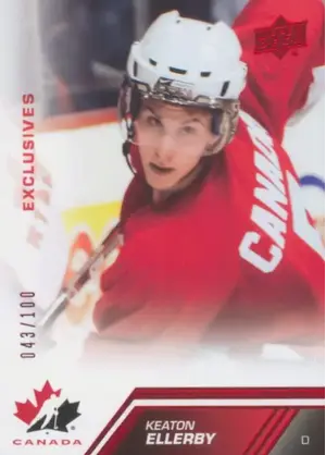 2013-14 TEAM CANADA - KEATON ELLERBY #58 EXCLUSIVES 43/100